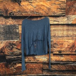 🌊 Cropped Knit Sweater 🌊